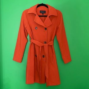 Burnt Orange Trench Coat | Ann Taylor